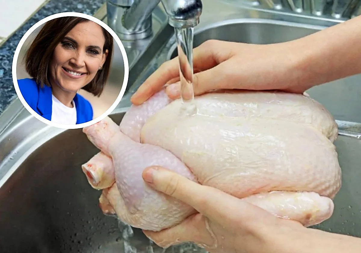 Boticaria García, nutricionista: «Lavar el pollo crudo no es higiene, es bautizar el fregadero y la encimera con bacterias»