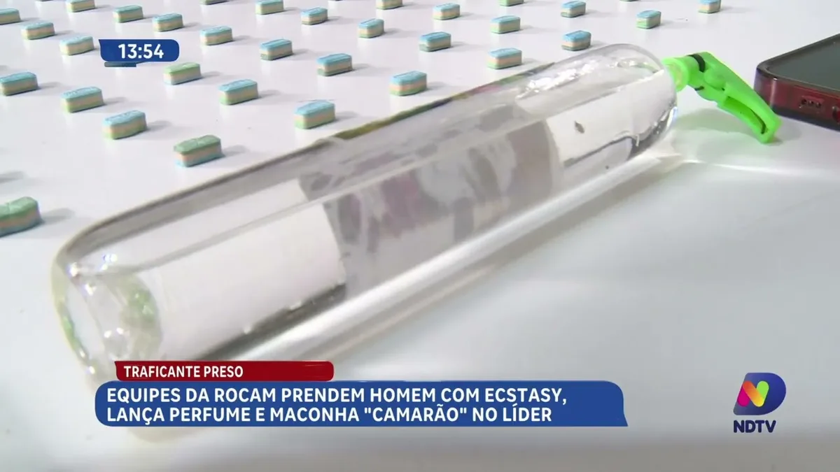 ROCAM prende suspeito de tráfico com ecstasy e maconha em Chapecó