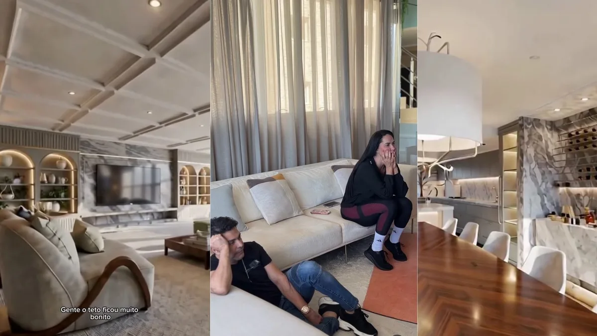 Zezé Di Camargo exibe projeto de apartamento luxuoso em Vila Velha