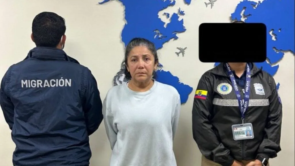 Liberó a condenados por femicidio en Ecuador y terminó en prisión tras ser deportada desde Estados Unidos