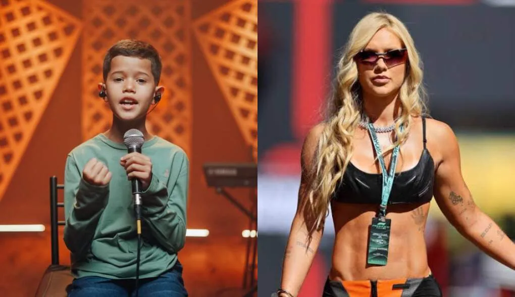 Cantor de 12 anos de MS entra na playlist de Virginia e música dispara