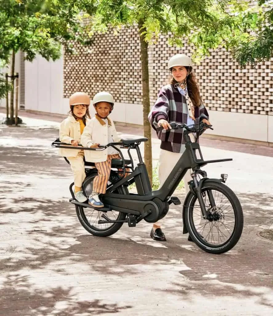 Bicicleta elétrica de carga aposta em praticidade para conquistar famílias nos EUA