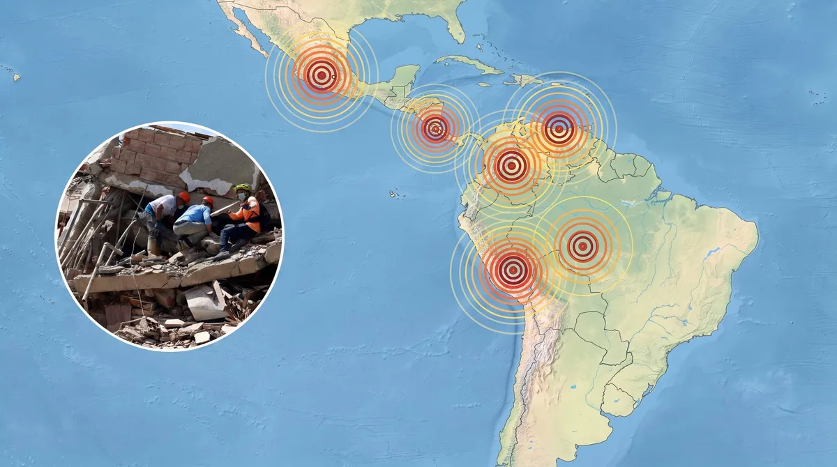 “Monitoreamos en tiempo real”: qué dicen los expertos sobre la seguidilla de terremotos en América Latina