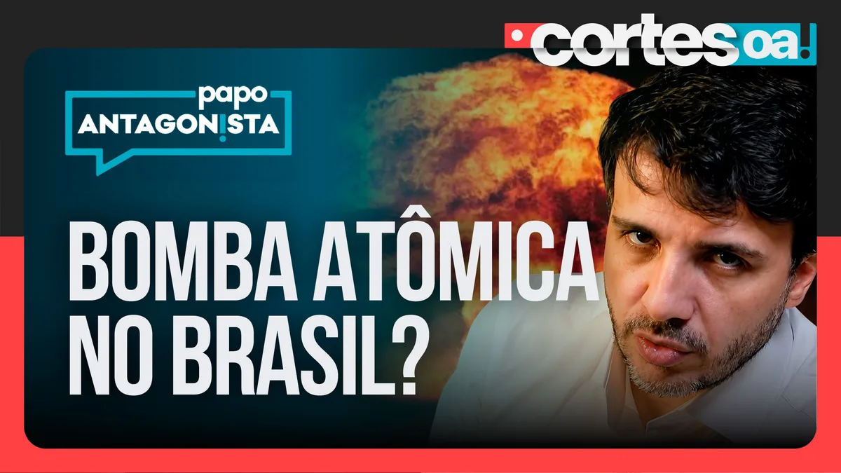 Papo Antagonista: Renan Santos defende arma nuclear e sugere mudança na Constituição para o Brasil