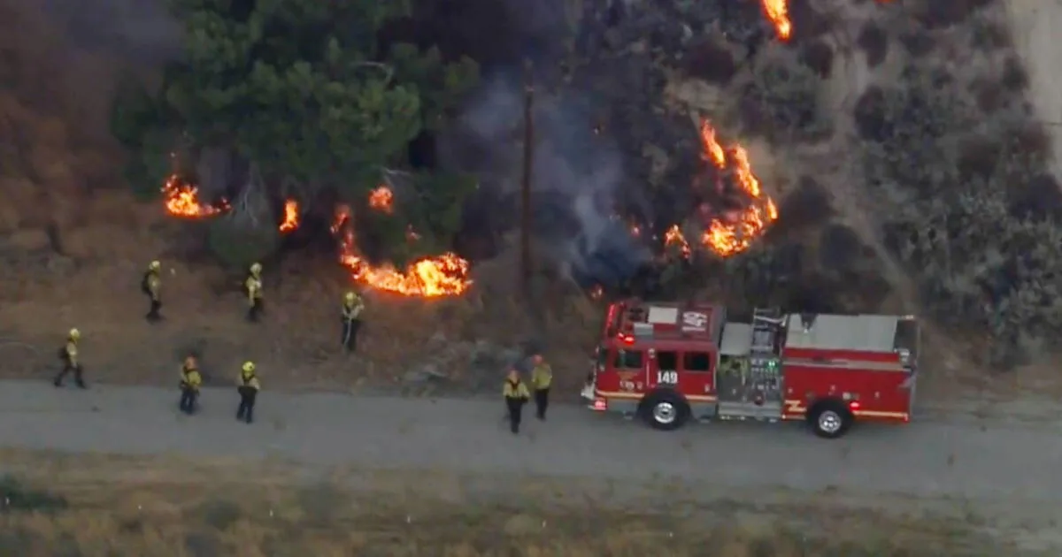 Crews make progress against Danny fire in the Grapevine