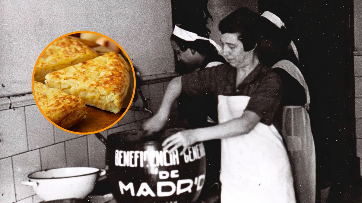 La receta de tortilla de patatas sin patatas que viene de la Guerra Civil y ha despertado la curiosidad de los británicos: “Se sustituyen las patatas por pan”