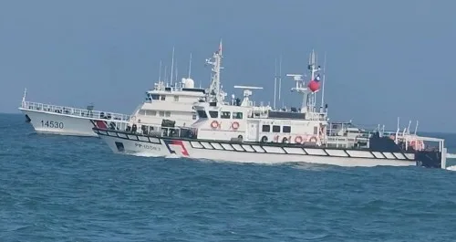 대만 "중국 해경선들, 최전방 진먼 해역 또 진입"