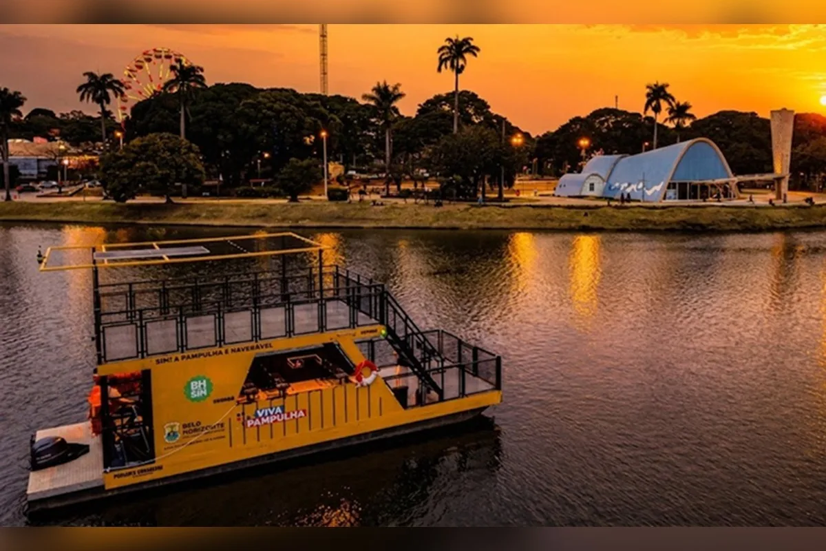 Passeio de barco na Lagoa da Pampulha custará até R$ 20; veja valores