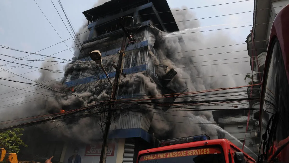 Fire breaks out in office of consultancy firm in Keralam’s Kochi