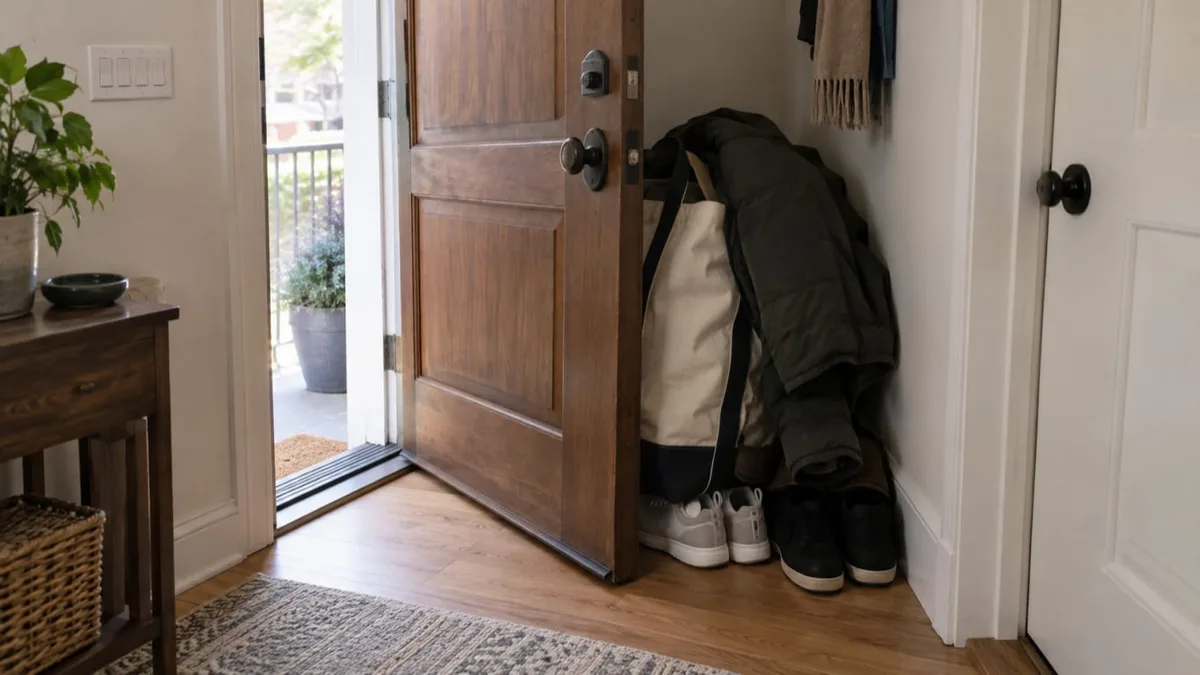Lo dicen expertos del Feng Shui: por qué es un grave error poner objetos detrás de las puertas