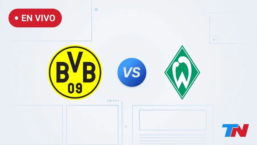 Borussia Dortmund vs W. Bremen en vivo por la fecha 5 de la Bundesliga de Alemania: hora, dónde ver y formaciones