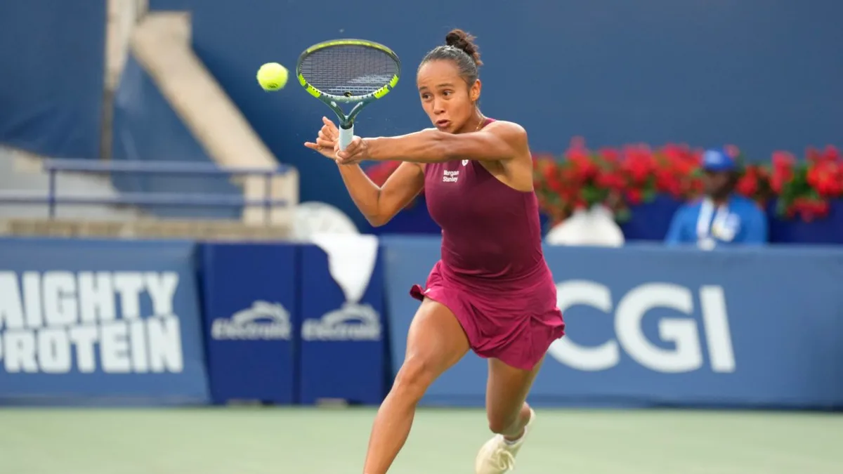 Canada’s Leylah Fernandez wins first-round match at Singapore Tennis Open