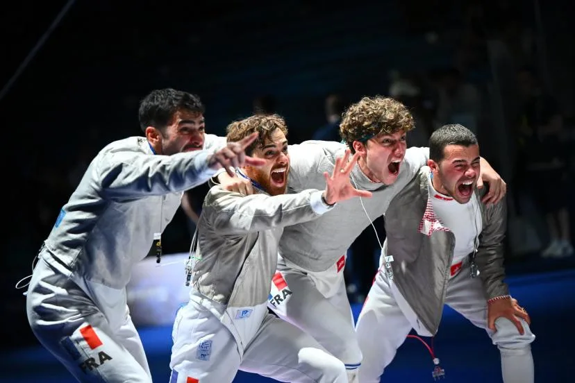 Les sabreurs français en or à la Coupe du monde d'Oran, trois autres médailles pour l'équipe de France