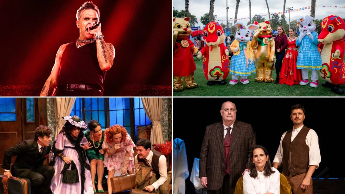 Agenda cultural en Lima 17 al 24 de setiembre: Robbie Williams, 'La Cabaña', 'La mujer de negro' y el Festival de la Luna se imponen