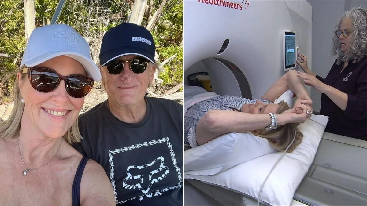Former 7NEWS presenter Kay McGrath shares why she now takes statins after fiancé Richard Moore’s fatal heart attack in India