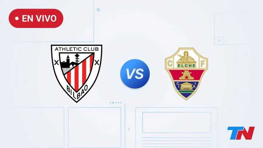 Ath. Bilbao vs Elche en vivo por la fecha 5 de La Liga de España: hora, dónde ver y formaciones