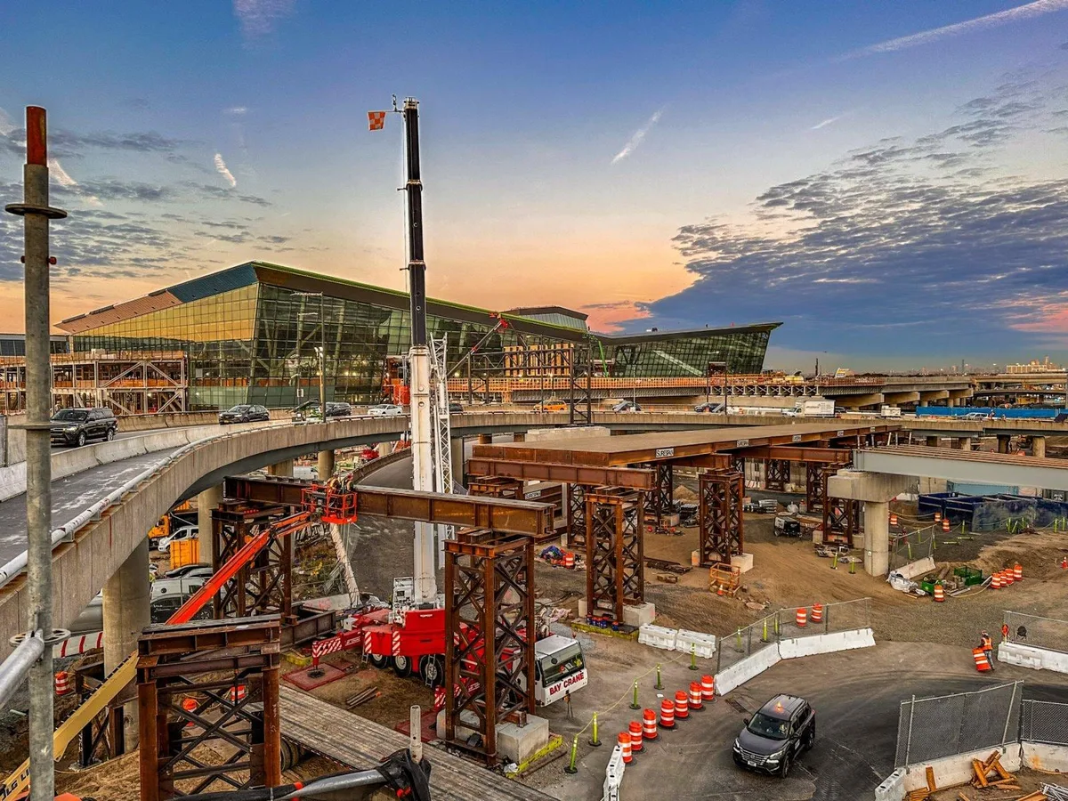 El aeropuerto JFK de Nueva York cambia sus accesos por las obras de reconstrucción