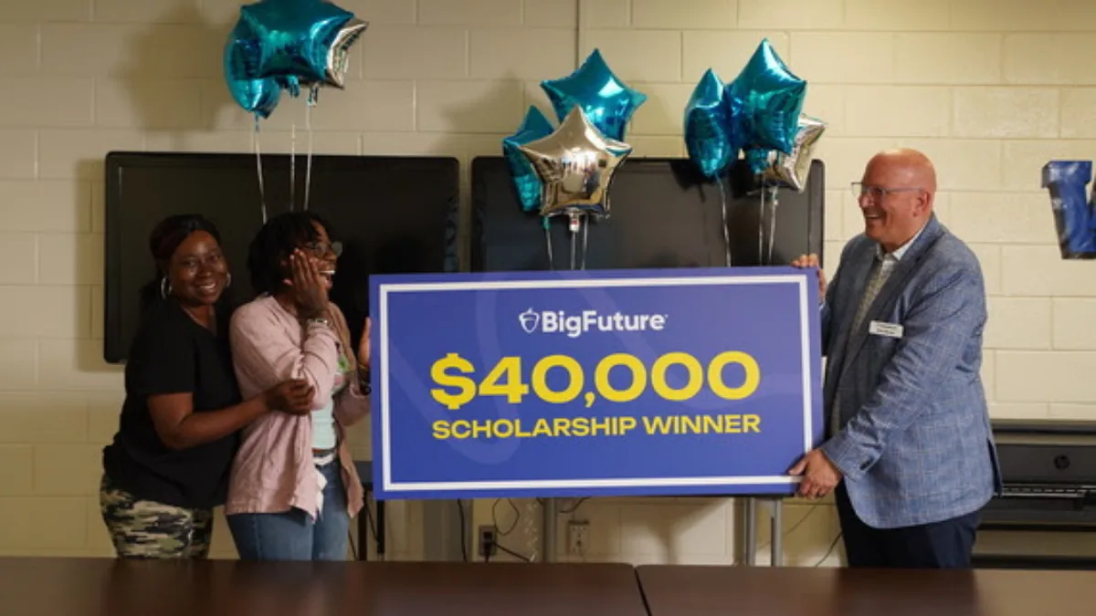 Nimaya Williams earns $40,000 BigFuture scholarship as one of only two students nationwide