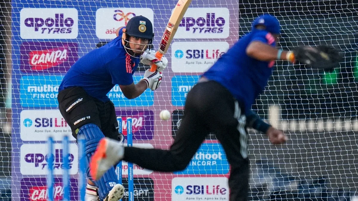 Vaibhav Sooryavanshi wows onlookers in Ranchi with explosive net session