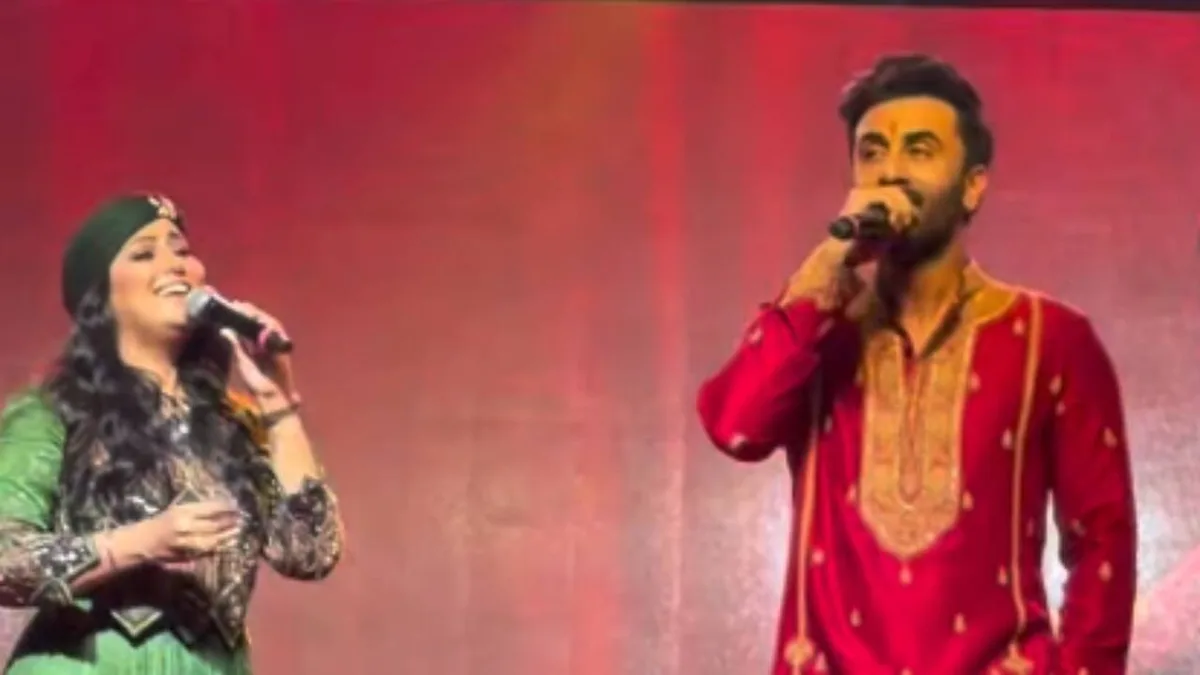 'Ramayana' star Ranbir sings ‘Kabira’ with Harshdeep Kaur