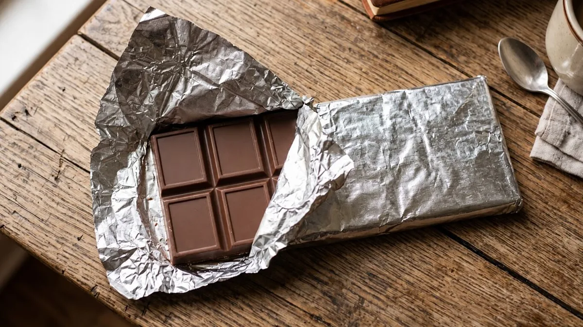 Pocos lo saben: por qué algunos chocolates vienen envueltos en papel aluminio y para qué sirve