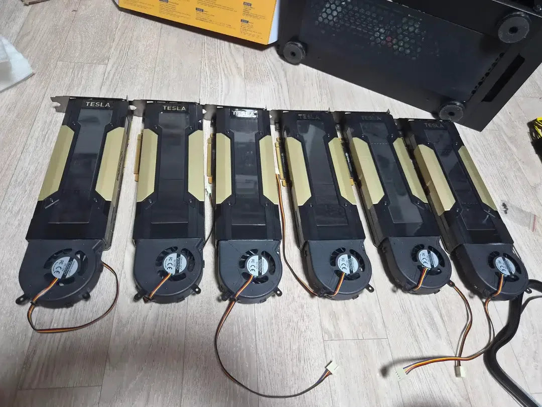 Entusiasta monta servidor de IA com 6 placas de vídeo e precisa adaptar o gabinete para fazer tudo caber