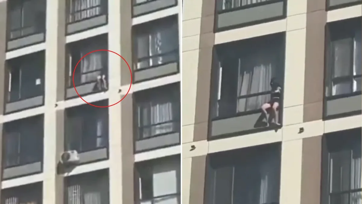Una mujer se arrojó desde la ventana de un piso 15 y cayó sobre un nene de 2 años: ambos murieron en el acto