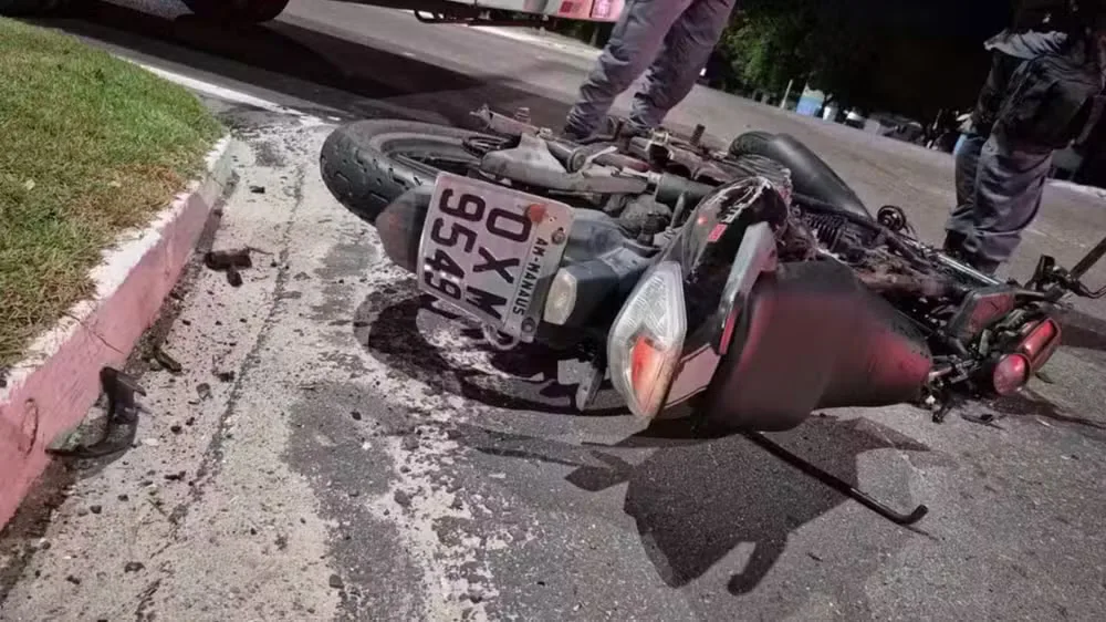 Acidentes com motos representam quase 70% dos atendimentos em Manaus