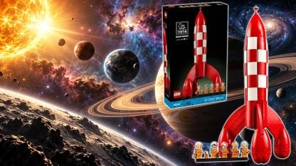 Anzeige: Legos Mondrakete von Tim und Struppi wieder fast auf Prime-Day-Niveau