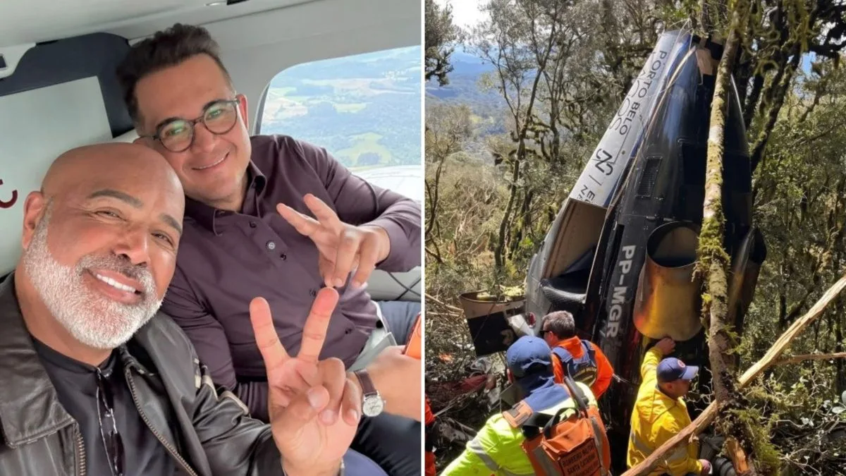 Vídeo registra suposto som de helicóptero e forte ‘estrondo’ perto do local da queda que matou o cantor Rick; especialistas apontam inconsistências