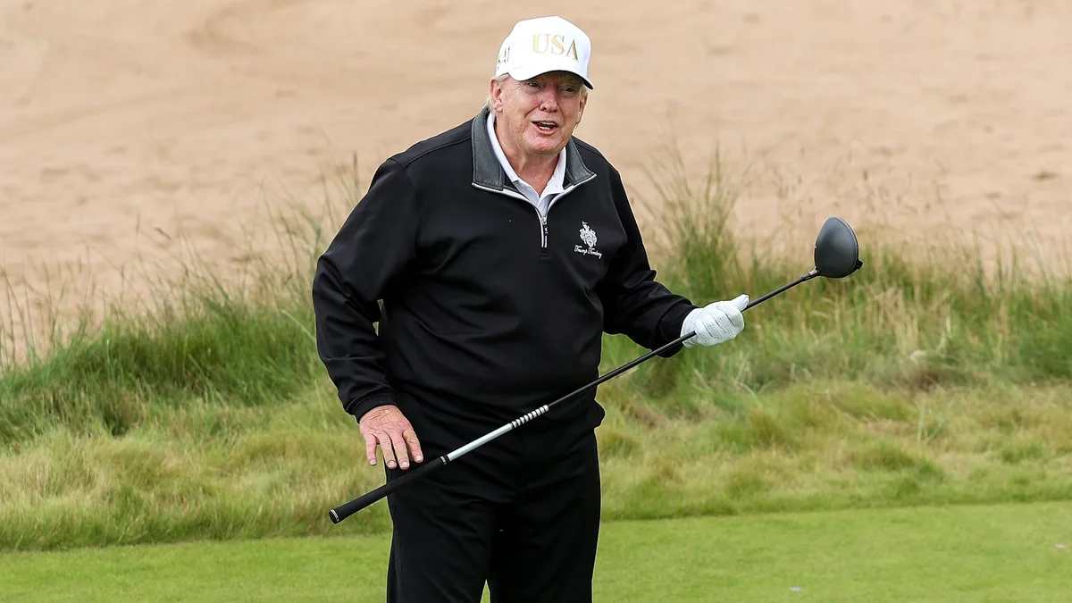 Trump Makes Shock Admission About His Golf Skills
