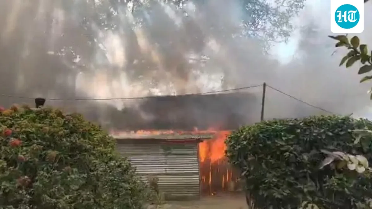 Manipur violence: 25 more houses set ablaze in Kangpokpi a day after 10 homes torched