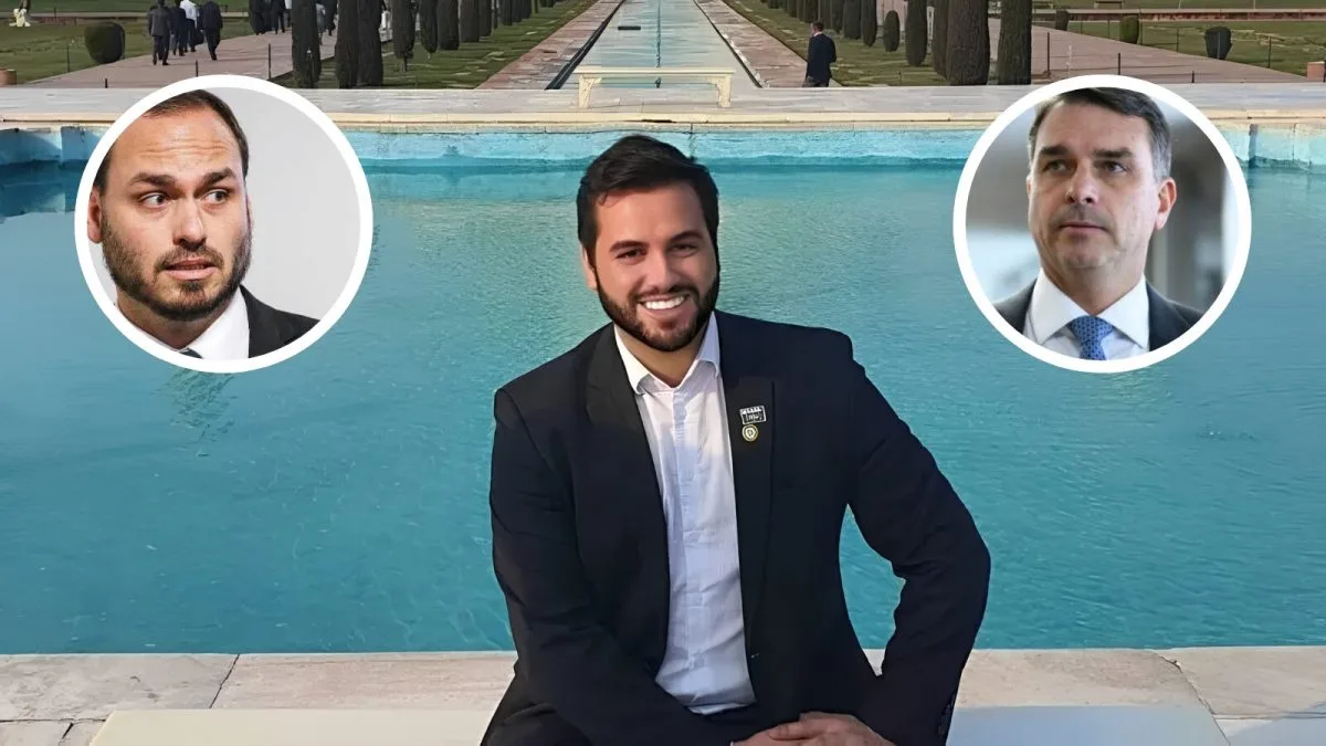 Moraes autoriza Flávio e Carlos Bolsonaro a visitarem Filipe Martins na prisão
