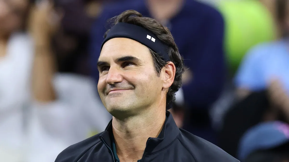 La imagen familiar que ha marcado la gran noche de Roger Federer: sus gemelas de 17 años y sus gemelos de 12