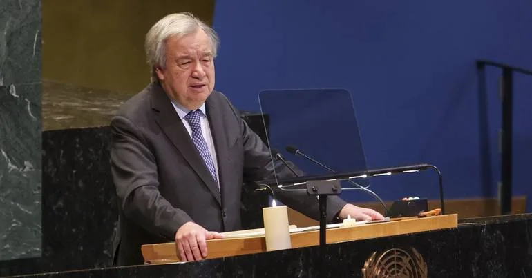 Guterres insta líderes mundiais a lutar pela paz