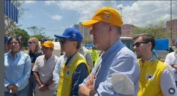 Pnud y 13 embajadas se sumaron a jornada de inspección en La Guaira