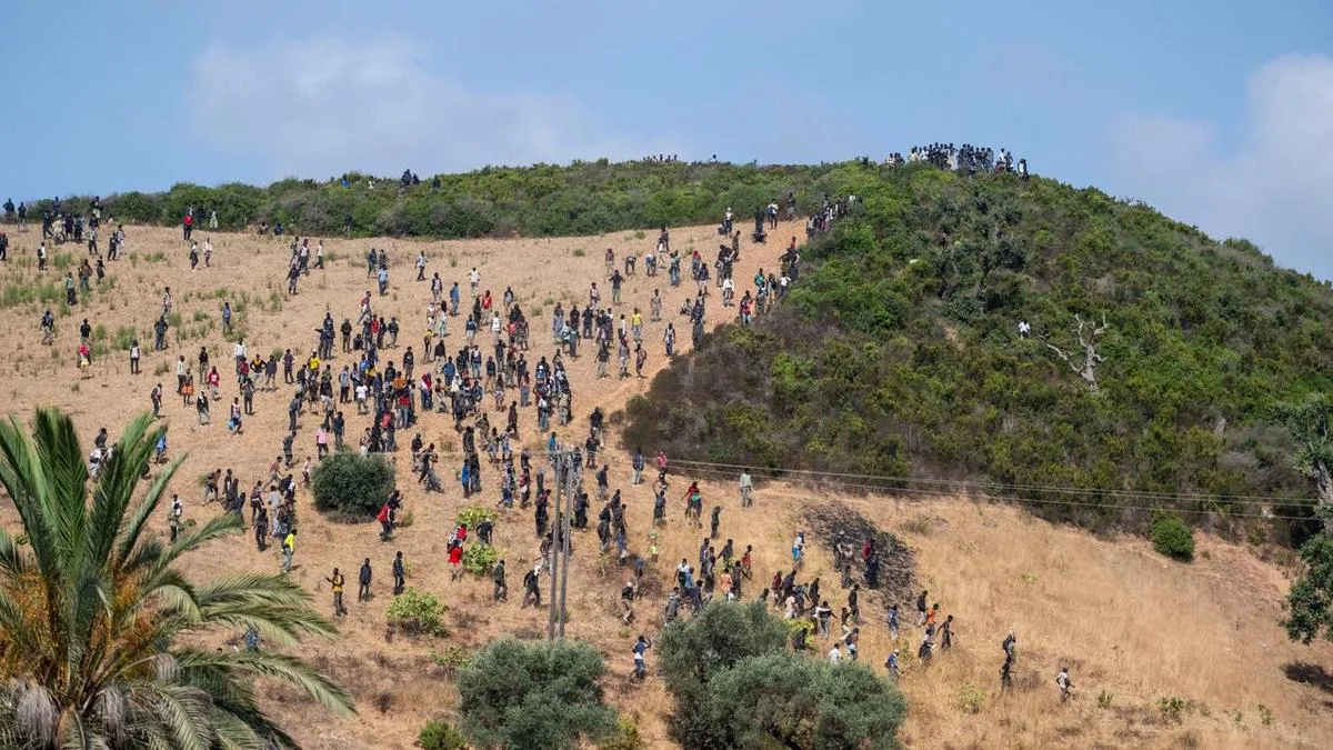Morocco arrests 300 trying to reach Spain's Ceuta