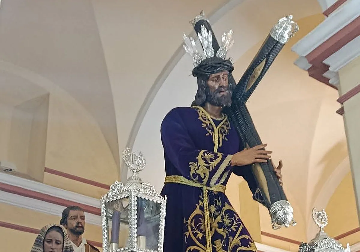 Jesús Nazareno de Fuente Palmera sale en procesión extraordinaria