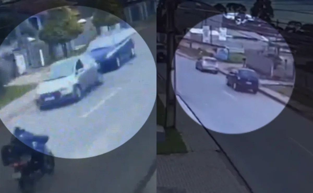 Não era acidente! Casal bate na traseira de carro, anuncia assalto e rouba veículo da vítima; veja vídeo
