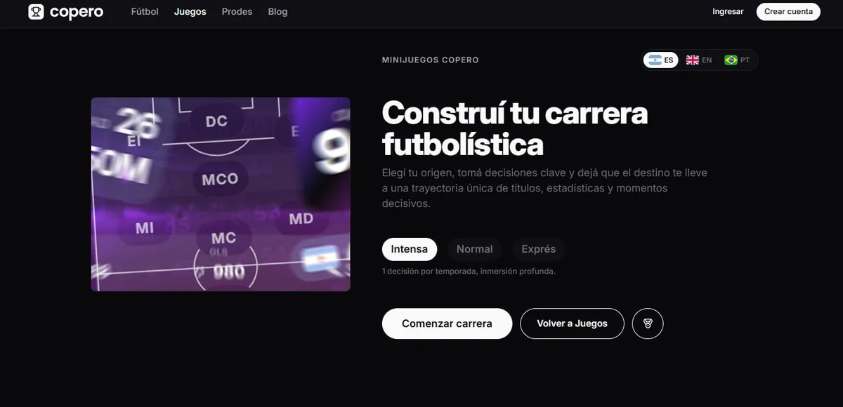 La “tormenta de ideas” que derivó en el juego más viral del momento: cómo surgió “Copero”, el sitio que revolucionó al fútbol