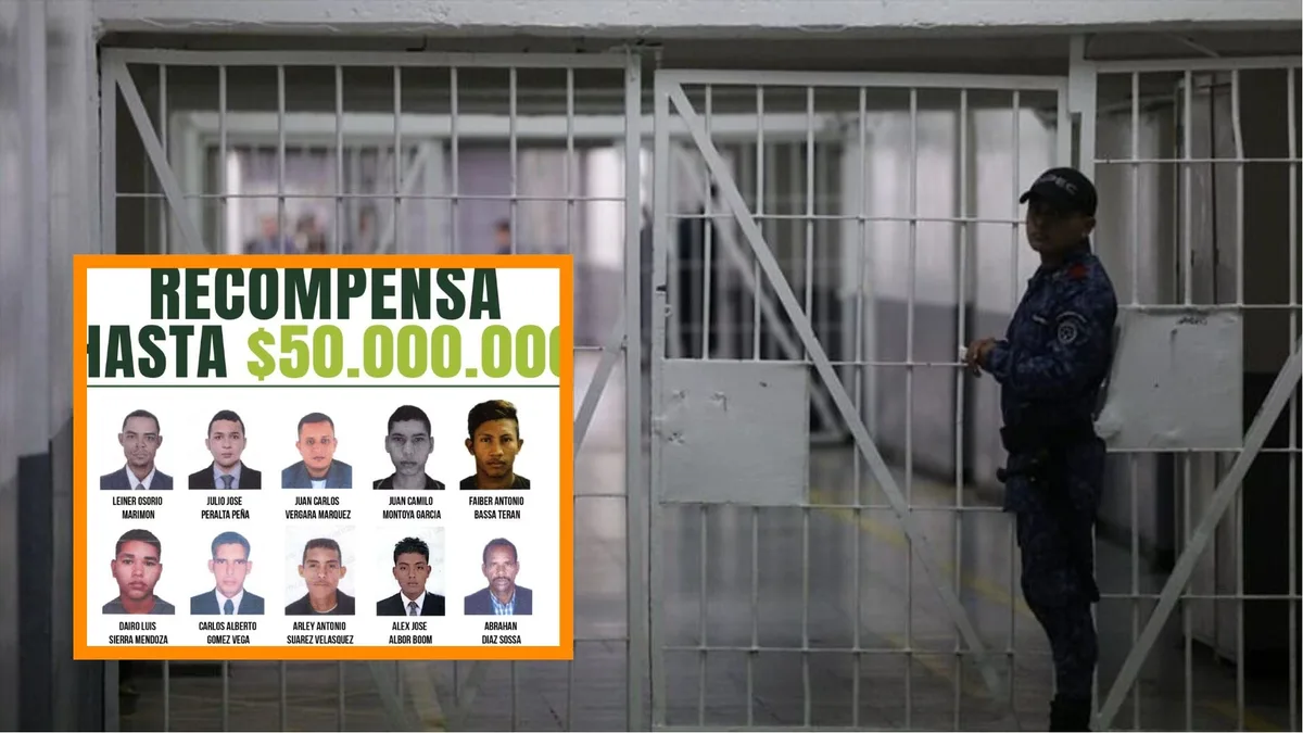 Fuga masiva de una estación de Policía en Antioquia: con una segueta se escaparon diez detenidos