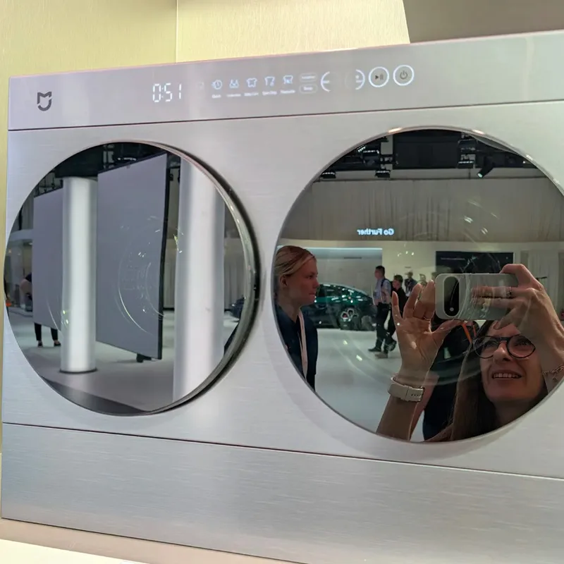 Actualité : Xiaomi Mijia Mini : on a vu le lave-linge séchant à double tambour le plus mignon du salon