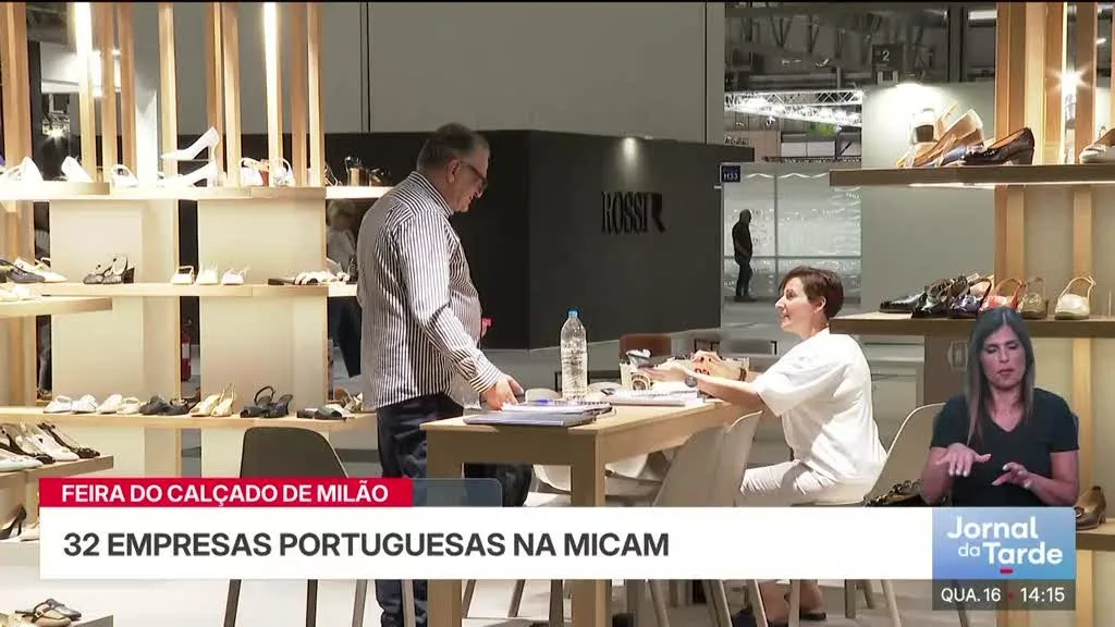 Empresas portuguesas do setor do calçado na feira de Milão