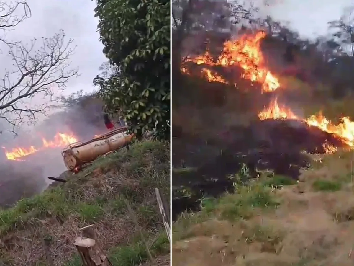 Incêndios em Porciúncula ameaçam Lar dos Velhos e destroem dois hectares de vegetação