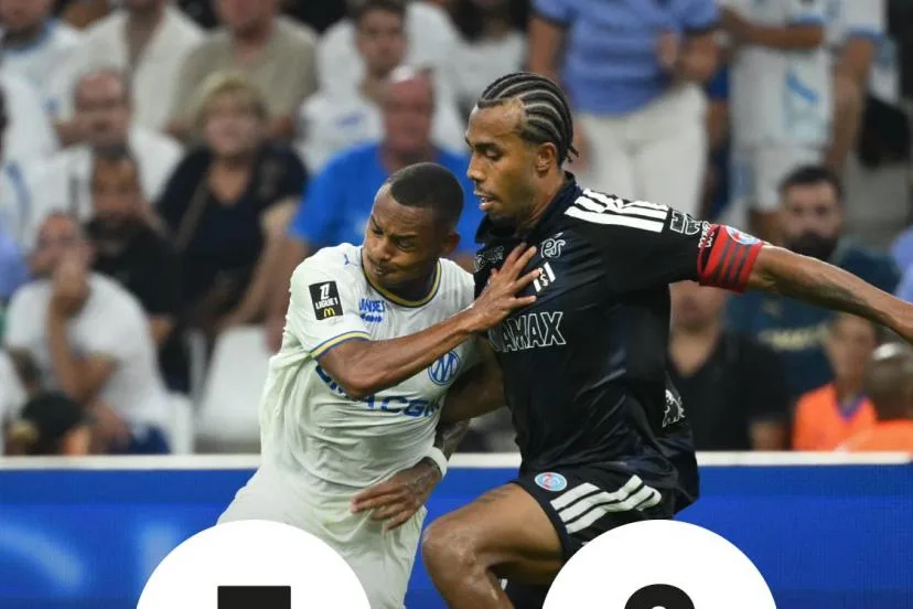Les notes d'OM-Strasbourg : Igor Paixao brillant d'entrée, Guéla Doué inquiétant