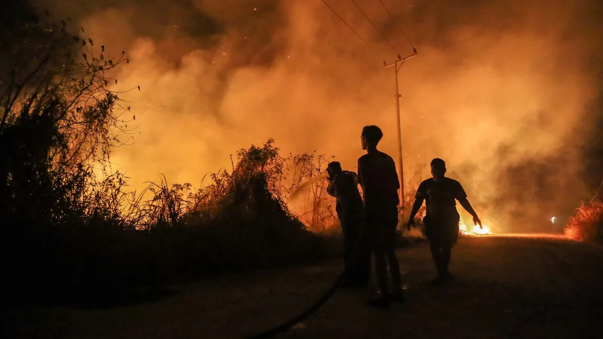 Quatre personnes meurent en tentant d'éteindre des incendies dans un parc national en Indonésie