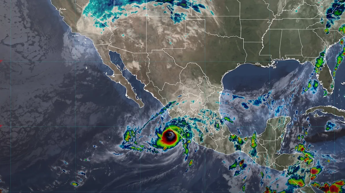 Huracán Simón categoría 4 y ciclón Rachel provocarán lluvias hoy 11 de octubre: estos son los estados afectados