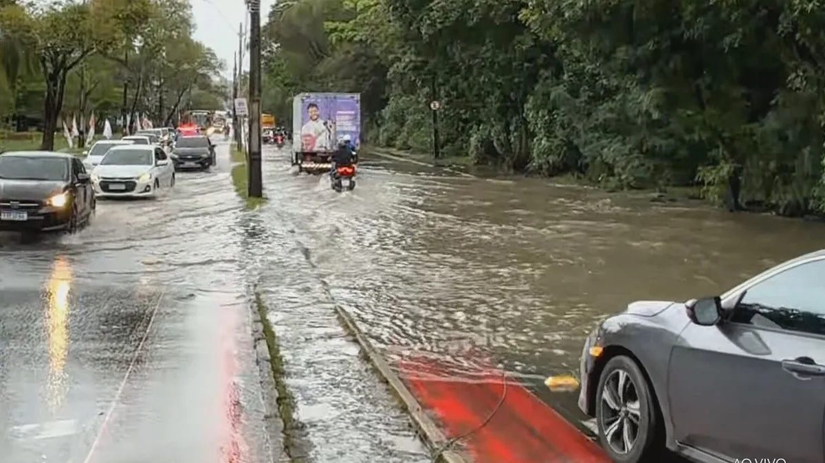 Três regiões de PE têm alerta de chuva moderada a forte; saiba quais e até quando