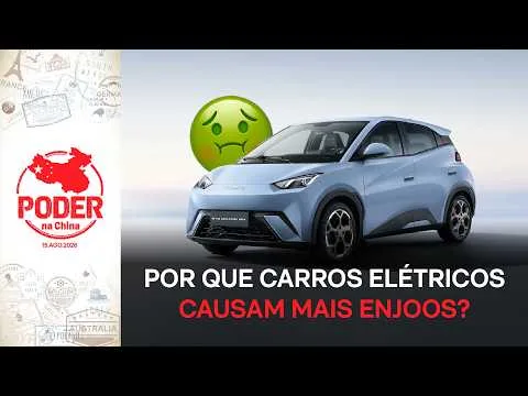 Entenda por que carros elétricas causam mais enjoos