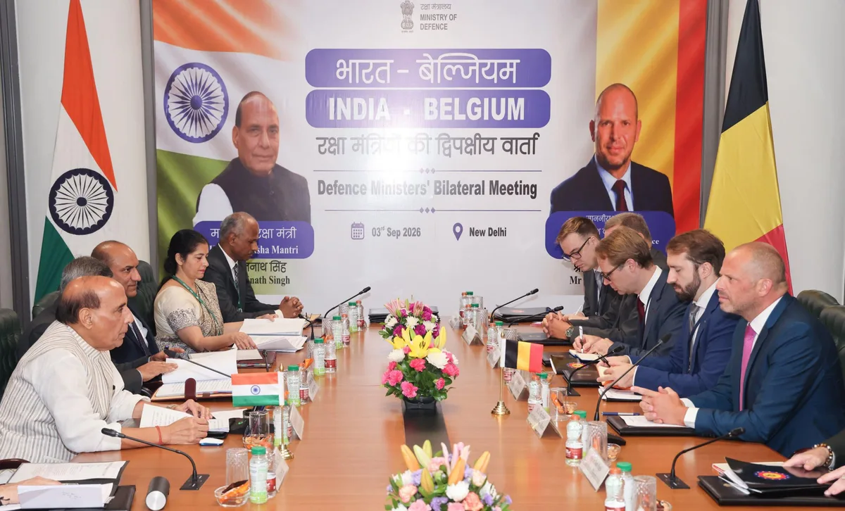 India, Belgium deepen defence-industrial ties with new MoUs, contracts